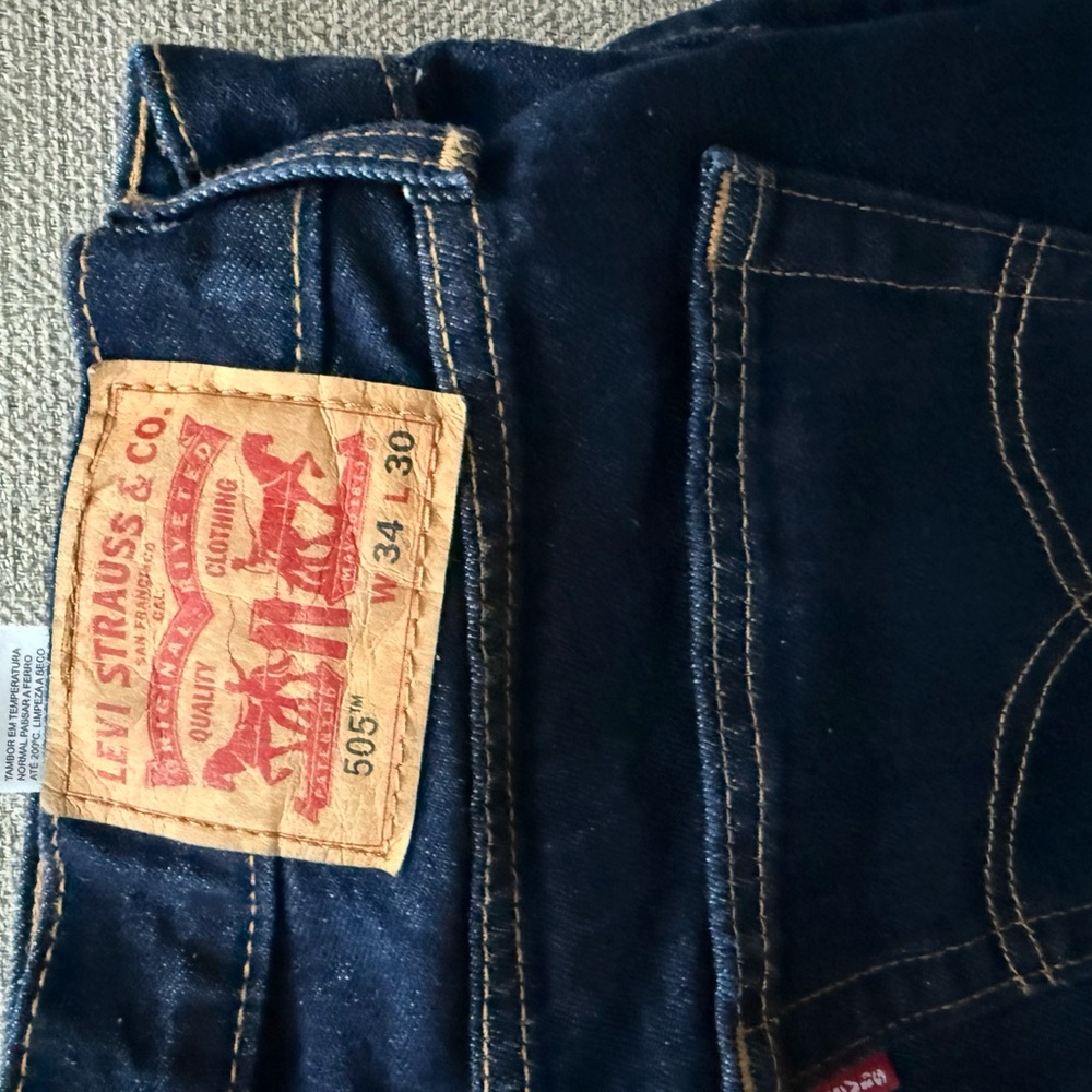 Levi's Indigo Denim Jeans